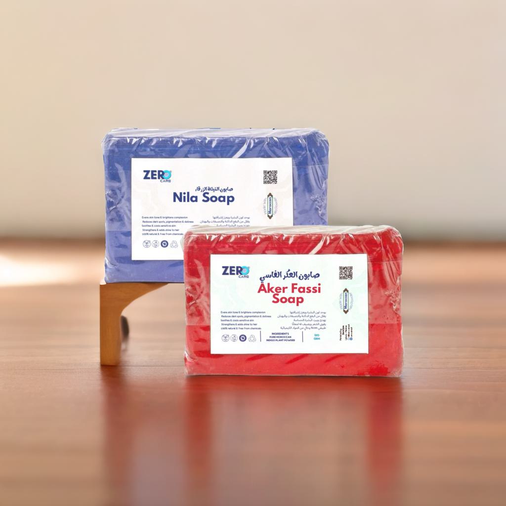 ZC 2S Aker Fassi & Nila Soap Bar - Zero Care Pakistan